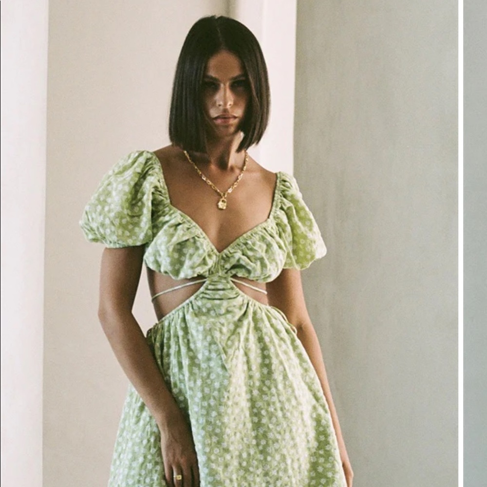 Sabo Skirt Siana Dress in Olive M